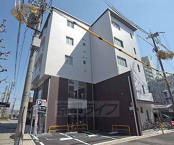 京都府京都市右京区西院南高田町(賃貸マンション1K・4階・29.00㎡)の写真 その1