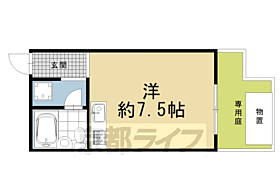 ルモン三条西洞院 102 ｜ 京都府京都市中京区柳水町（賃貸マンション1K・1階・22.11㎡） その2