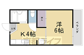 フレグランス・セト 103 ｜ 京都府京都市右京区山ノ内瀬戸畑町（賃貸アパート1K・1階・21.00㎡） その2