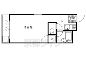 アパルトマン御所西 402 ｜ 京都府京都市上京区藁屋町（賃貸マンション1K・4階・22.00㎡） その2