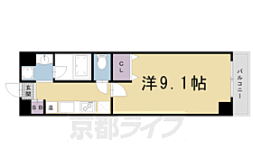 京都府京都市下京区扇酒屋町（賃貸マンション1K・5階・26.95㎡） その2