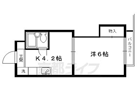 カサ・ペルダーニョ 302 ｜ 京都府京都市右京区谷口園町（賃貸マンション1K・3階・22.31㎡） その2