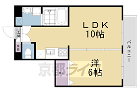 マークス御室 1-A ｜ 京都府京都市右京区花園一条田町（賃貸マンション1LDK・1階・35.00㎡） その2