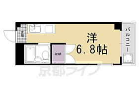 サードサークル1 201 ｜ 京都府京都市右京区西京極西大丸町（賃貸マンション1K・2階・19.88㎡） その2