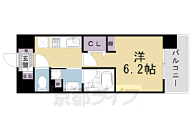 アスヴェル京都四条西院 504 ｜ 京都府京都市右京区西院日照町（賃貸マンション1K・5階・23.10㎡） その2