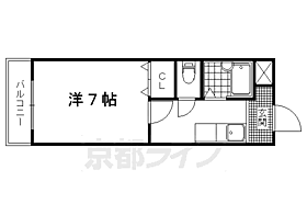 フレーズIII 302 ｜ 京都府京都市北区衣笠総門町（賃貸マンション1K・4階・22.00㎡） その2