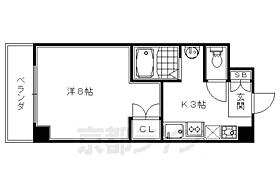 Ｆｉｏｒｅ　Ｓａｉｉｎ 211 ｜ 京都府京都市右京区西院月双町（賃貸マンション1K・2階・24.00㎡） その2