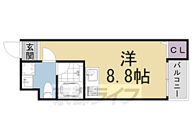 スターアパートメント下鴨 205 ｜ 京都府京都市左京区下鴨松ノ木町（賃貸アパート1R・2階・20.20㎡） その2