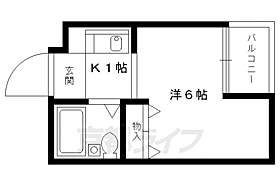 プラネシア中立売 205 ｜ 京都府京都市上京区新白水丸町（賃貸マンション1K・2階・15.50㎡） その2