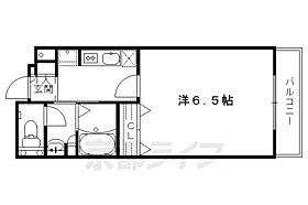 京都府京都市下京区東境町（賃貸マンション1K・4階・24.48㎡） その2