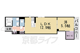 レオナ聖護院 101 ｜ 京都府京都市左京区聖護院蓮華蔵町（賃貸アパート1LDK・1階・46.11㎡） その2