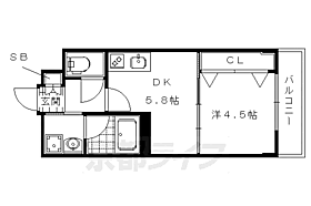 ベラジオ京都円町 507 ｜ 京都府京都市上京区大宮町（賃貸マンション1DK・5階・28.00㎡） その1