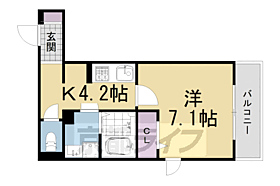 フォーレスト曼殊院 203 ｜ 京都府京都市左京区一乗寺高槻町（賃貸アパート1K・2階・28.65㎡） その2