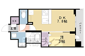 京都府京都市下京区西七条比輪田町（賃貸マンション1LDK・3階・28.63㎡） その2