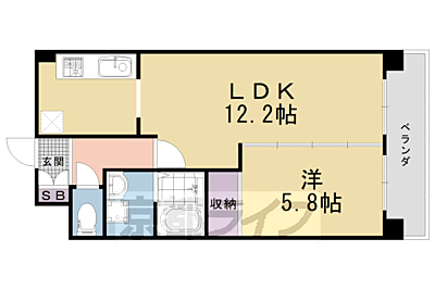 間取り：間取