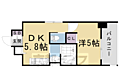 アクアプレイス京都西院5階6.6万円