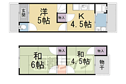 中京区西ノ京右馬寮町貸家