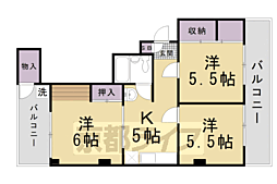 京都市営烏丸線 五条駅 徒歩5分 4階/-