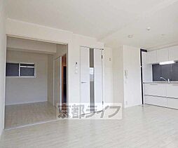 リエス西院 5階1LDKのリビング/ダイニング