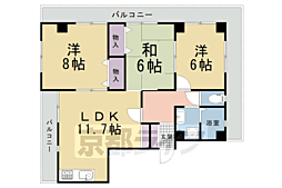 プログレス北野 3階/301
