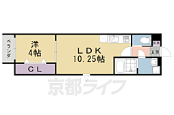 レオス四条西院 1階