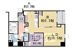 間取図画像 1SLDK