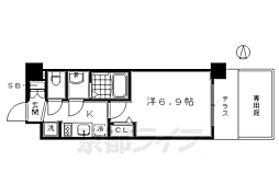 プレサンス THE KYOTO 華苑 1階/-