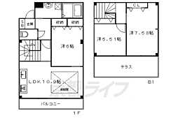 グリーンヒル北山通 1階/-
