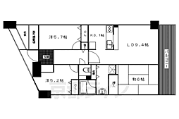 グランドメゾン修学院1番館 4階