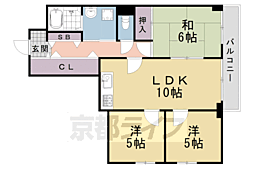 プルーリオン上桂（ベルヴィ54） 4階