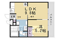 パークハイム三栖 2階/-