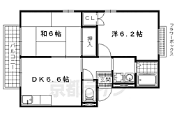 エステートピア松英II 2階/-
