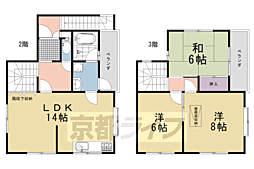 長岡京市長岡2丁目貸家