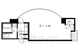 BLDG清水坂 1Kの間取図画像