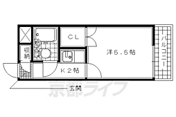 ヨーロピアン3番館 2階/-