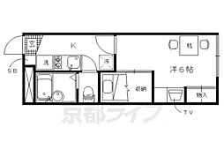 レオパレスアルモニ 1階/106