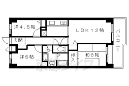 山ノ内パーク・ホームズ 3LDKの間取図画像