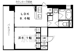 リーガル京都聖護院 3階