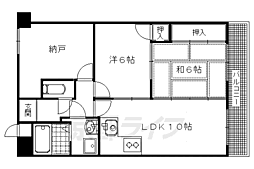 ヴィーヴル長岡京 4階