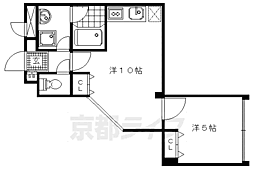 ランブラス西院 1階/-