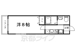ForestMaison 1Kの間取図画像