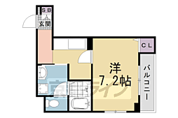 ヒカルサ京都梅津 3階/-