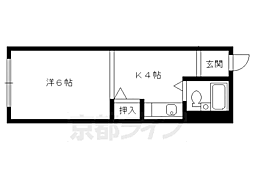 パインフィールド北白川I．II．III 2階/-