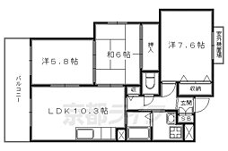 ソフィスタ洛北 2階