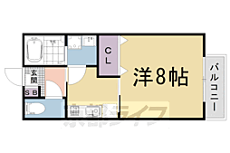 クレスト西京極 1階/-