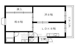 コーポラス桃山 2階/-