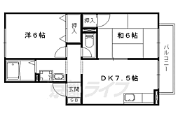 ハイカムール音羽 2階/-