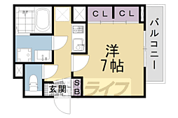 シャルマン東寺南I 1階/-