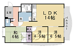 ドミール亀岡 2階/-