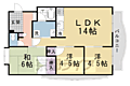 ドミール亀岡2階9.1万円